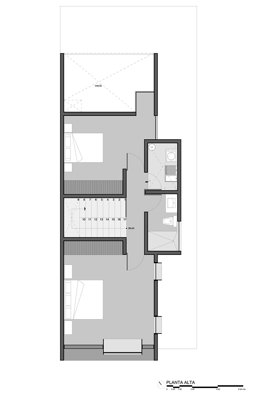 Casa Alameda - Planta Alta